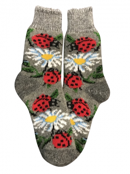 Kuschelsocken aus Schafwolle S30